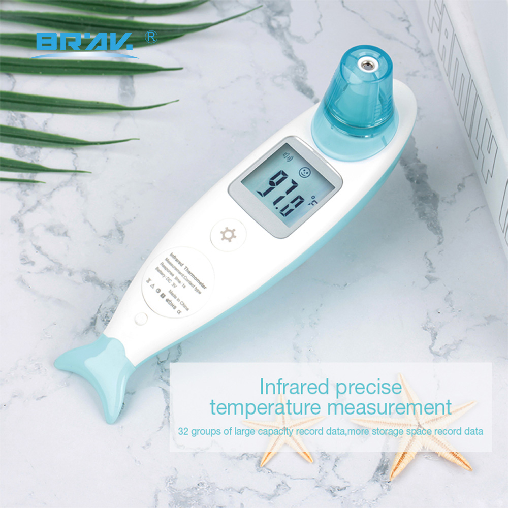 Health Ear and Forehead Thermometer