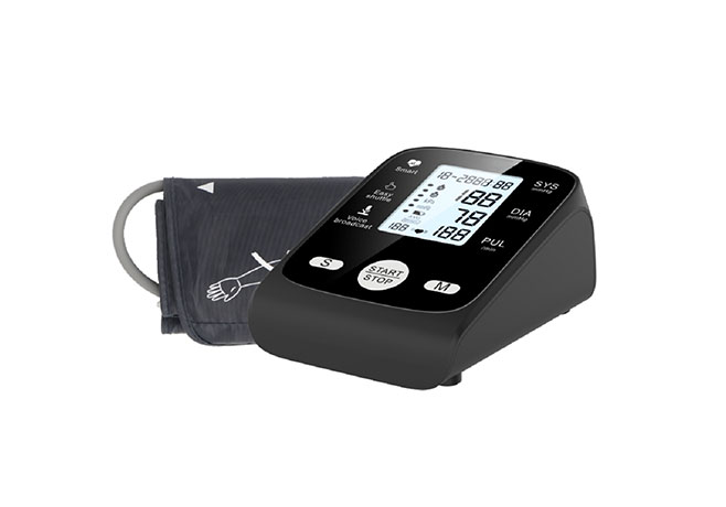 Voice blood pressure monitor