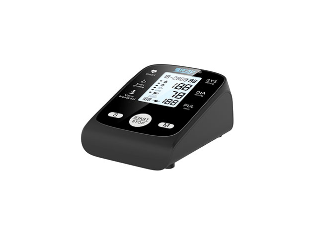 Voice blood pressure monitor