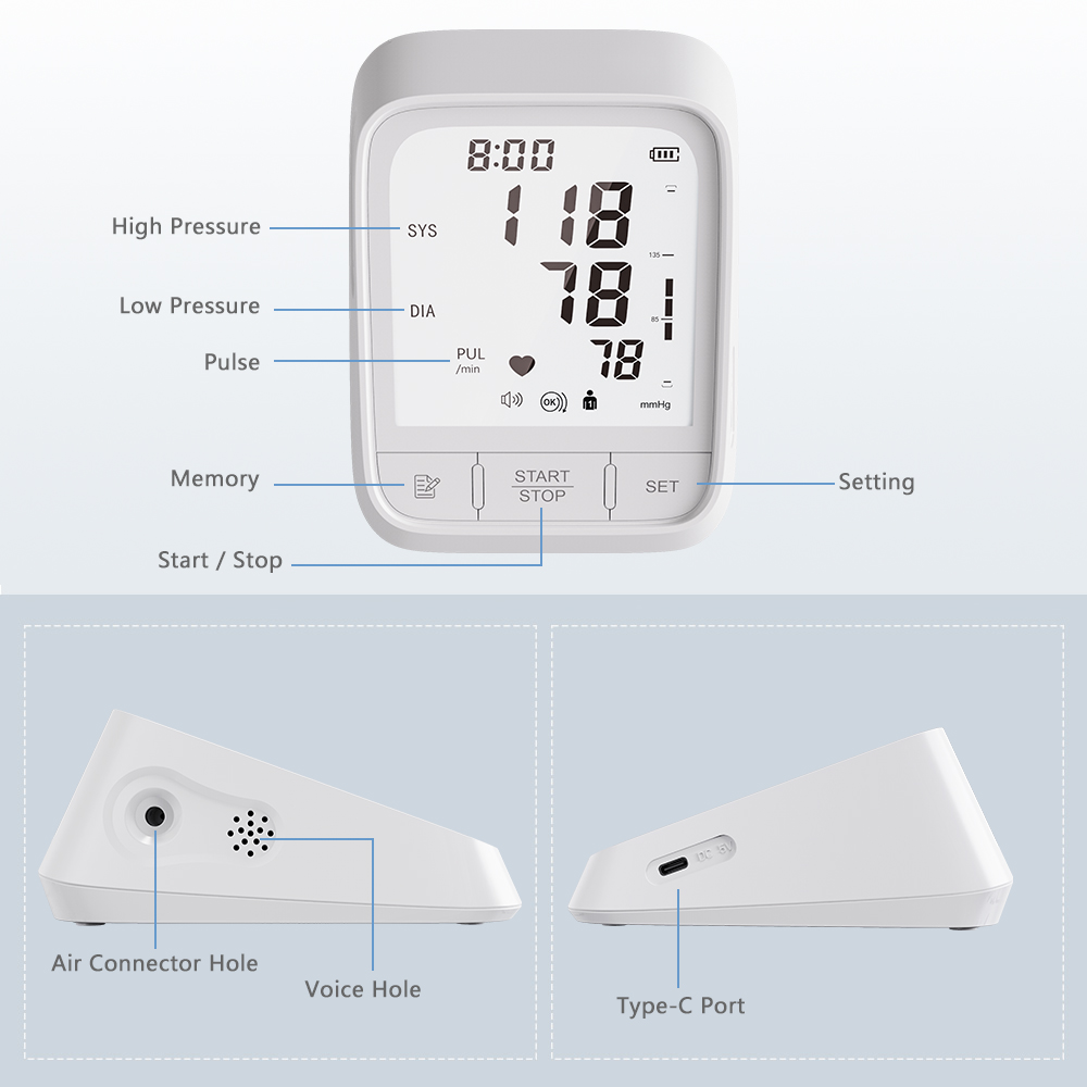 BP-206 blood pressure monitor